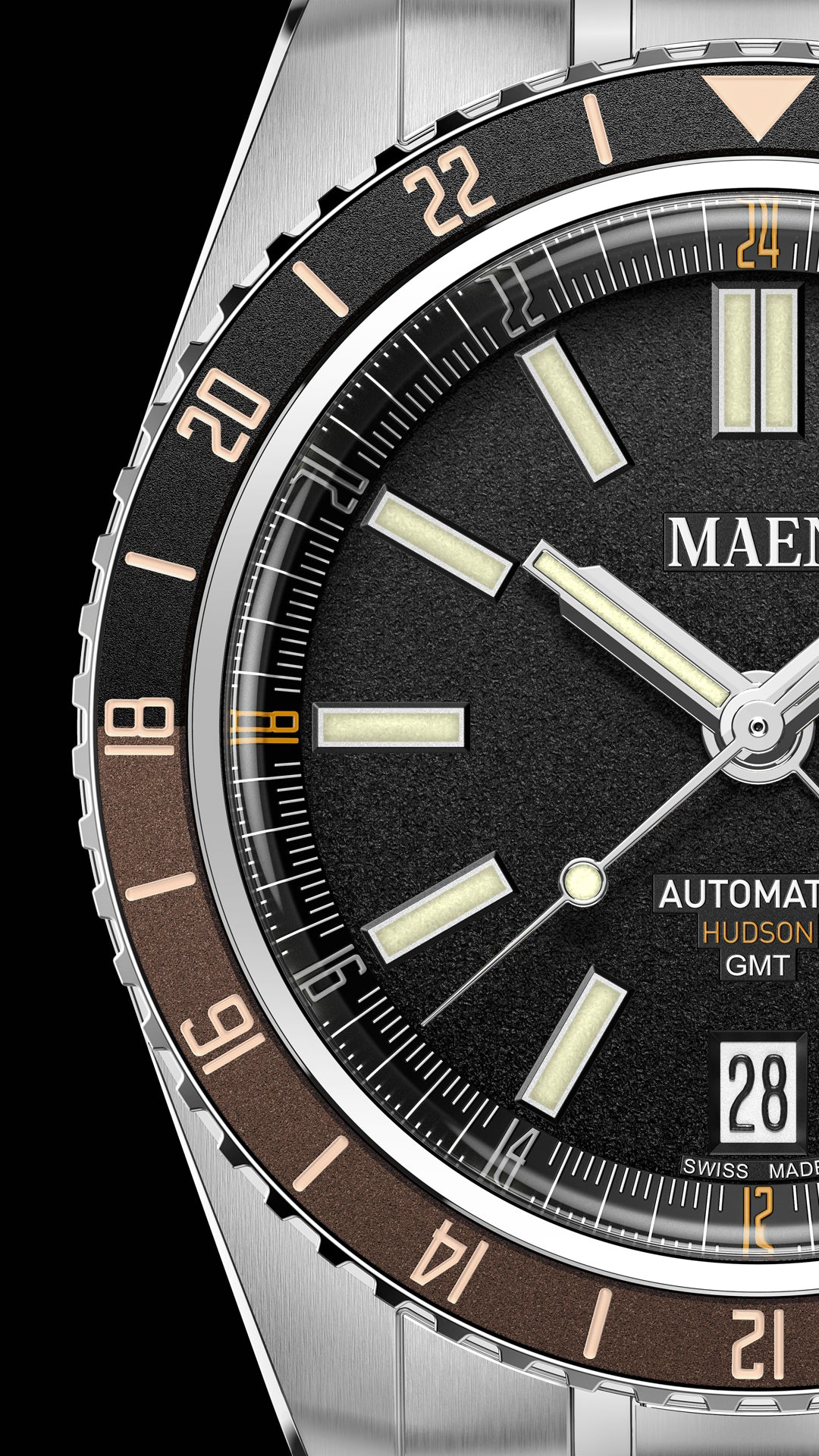 3D Renderings of MAEN Hudson Diving Watch :: Behance